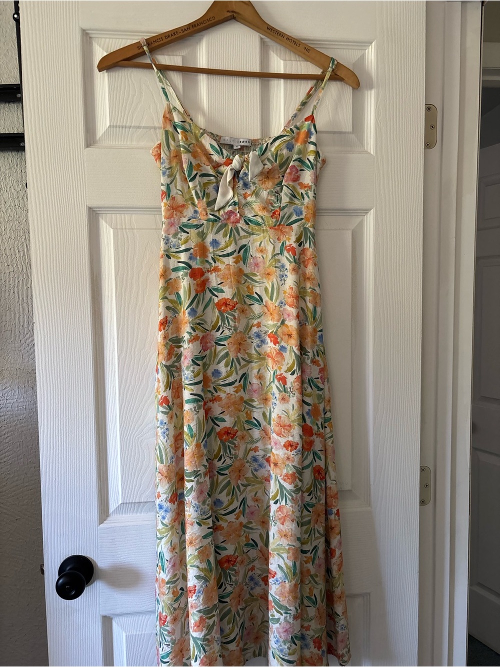 Tea Length Floral dress